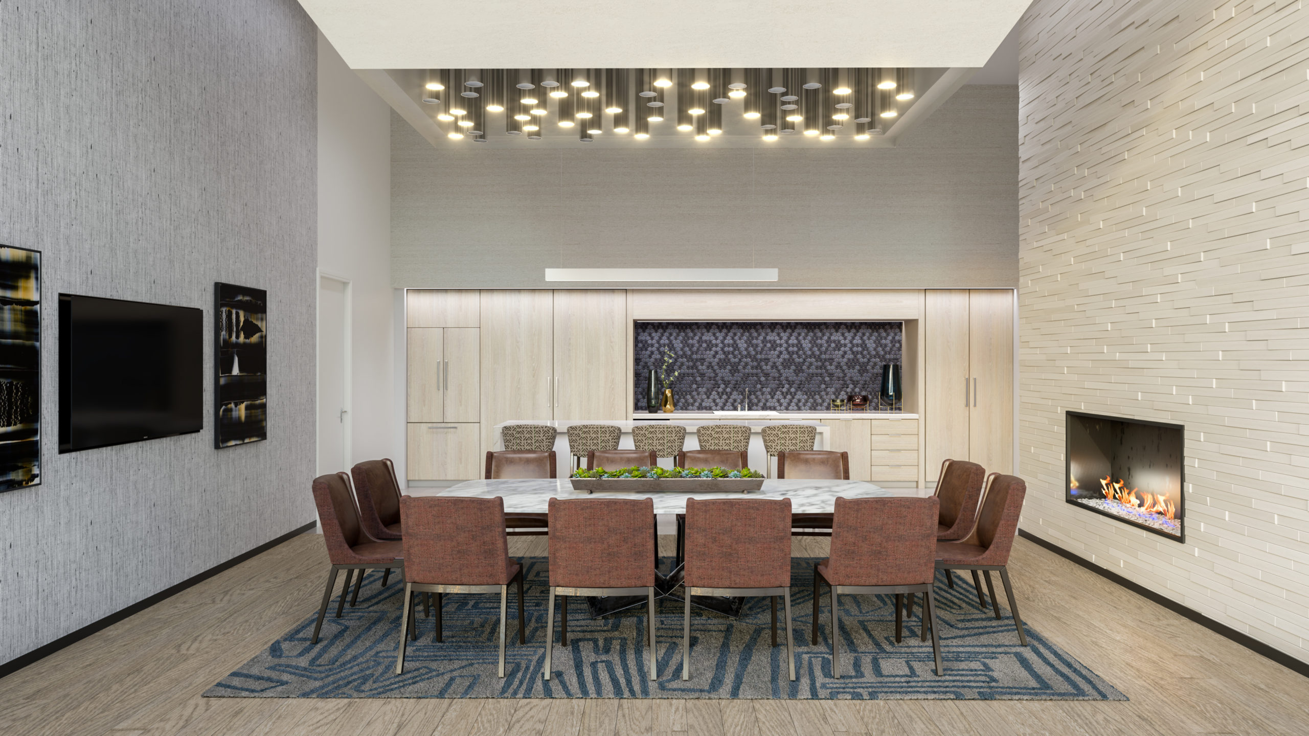 VYV_CAM05_DINING private dining space for residents in vyv south